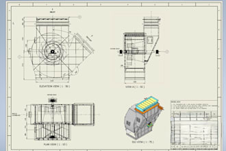 professional fabrication drawings autocad inventor 2d 3d cad design