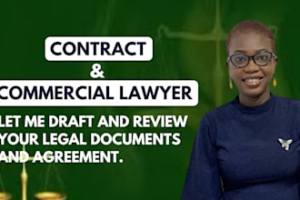draft and review your legal documents and agreements