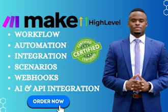 make com automation made com make com scenario make com make integromat, ghl api