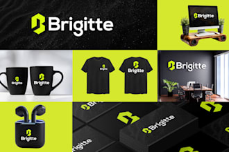 do complete branding kit with business logo
