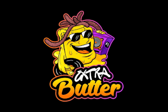 create a unique mascot logo for your food restaurant