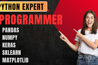be your expert ai and python programmer for ml tasks