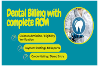 do dental billing, payment posting, insurance and ar