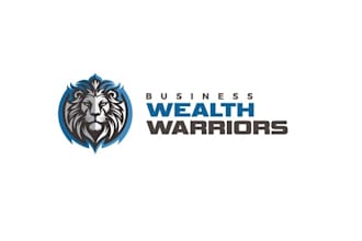 do modern financial and business consulting logo