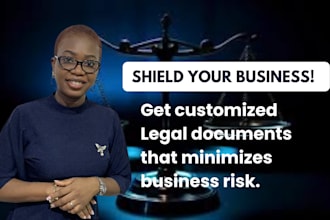 help you minimize your business risk with carefully drafted contracts