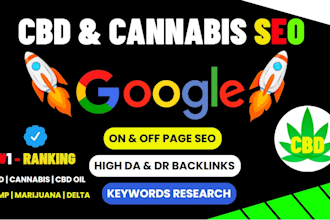 do white hat seo for cbd hemps marijuana cannabis vape, marketing, promotion