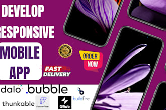 build adalo mobicommerce bubble flutterflow develop mobile app ios android app