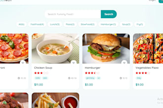 build a food delivery web app, restaurant ordering system with ai chatbot