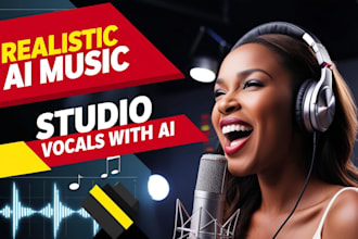 create ai generated music with ultra realistic vocals and custom lyrics