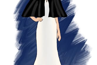 draw your fashion, cosplay or character costume design
