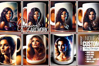 do custom coffee mug design or coffee mug design
