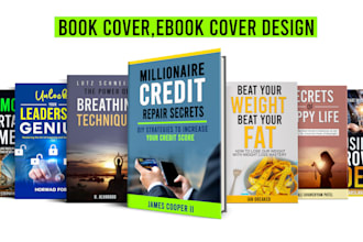 design non fiction book cover, ebook cover design in 24 hours