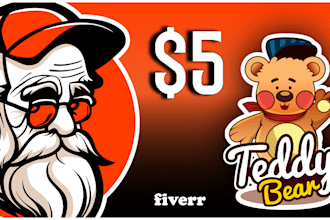 cartoonist image, twitch and cartoon mascot logo