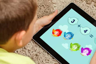 develop educational HTML5 javascript math, language apps, games, pwa