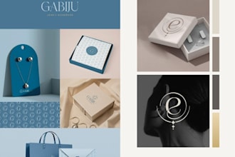 do modern crowns, diamonds, jewelry boxes, and jewelry bag for your business
