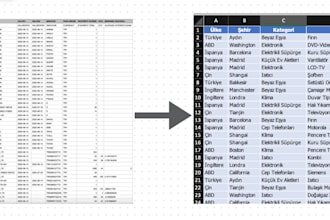 convert XML file and CSV file to excel or google sheets