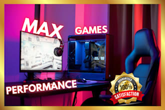 optimize PC games, valorant, fortnite, cod bo7 warzone, csgo, gta v online fivem