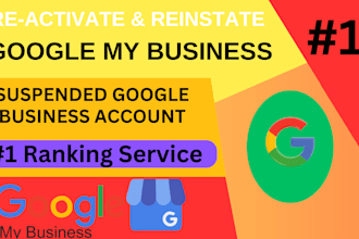 setup fix reactivate reinstate google my business suspended verify optimize gmb
