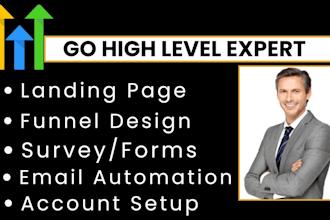 setup gohighlevel, automation, form, landing page, survey, funnel