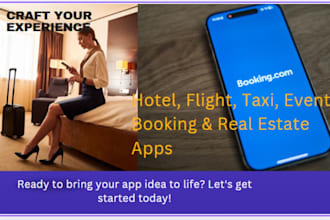 do hotel booking app flight booking app conference app event booking app
