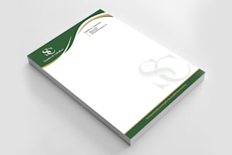 design professional editable letterhead template
