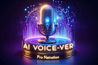 be your cheapest and expert ai voiceover artist like a pro