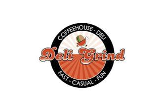 provide a custom retro vintage coffee house logo design