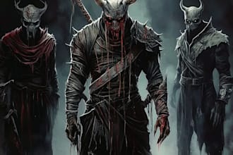 do fantasy horror characters or fantasy character