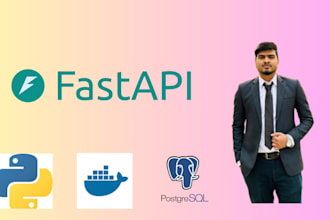 develop backend python fastapi apis with  postgresql