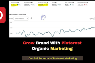 manage and seo optimize pinterest account manager to grow traffic