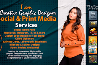 design professional social media posts and  desktop designs