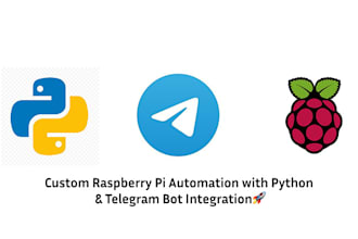 do api bots automation and raspberry pi projects via python
