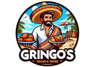 design a restaurant and vibrant logo for taco bonito