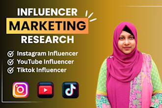 find best instagram, youtube, tiktok influencers email list