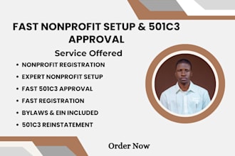 nonprofit registration, 501c3 reinstatement, tax exempt 1023 1023ez, bylaws ein