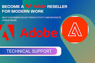 provide you technical support for applying the adobe reseller console