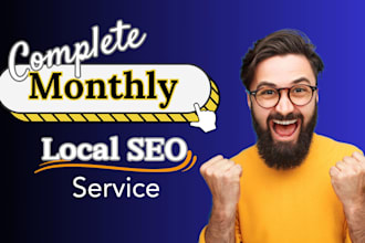 do complete monthly local SEO services to boost your online visibility