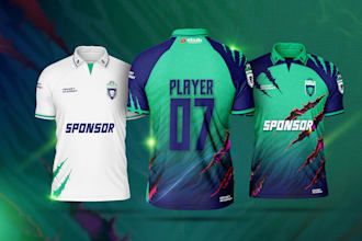 do custom sport apparel, jersey and graphics shirts