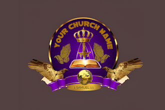 design a modern and unique business, church, religious, ministry or seal logo
