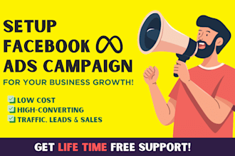 set up high converting facebook ads for your business growth