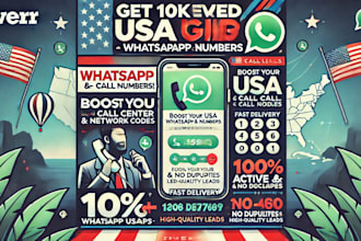 provide direct call center phone numbers and whatsapp filter leads for the US