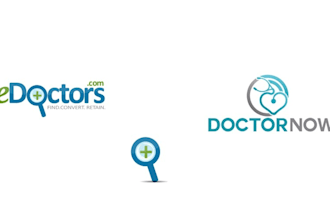do minimalist dental medical logo design
