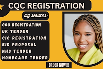 prepare policy and procedure for cqc, ofsted, ciw, cis scswis, tender
