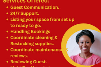 manage your airbnb listings, guest communication, and bookings as your co host