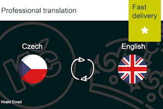 translate from english to czech and vice versa