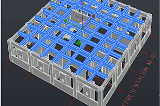 draw autocad 2d 3d plans, revit models