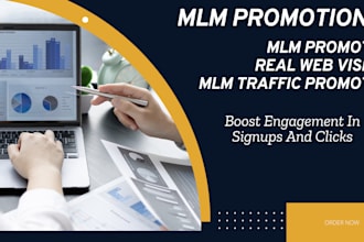 do viral MLM promotion marketing and network marketing MLM traffic