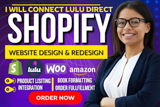 connect lulu direct to shopify ebook store pod amazon kdp , woocommerce website