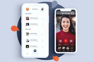 build social chat app, video chat app, tiktok app, dating app, streaming app