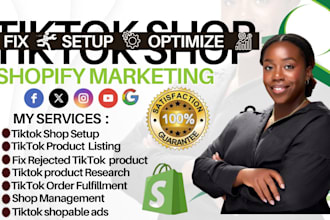 fix optimize tiktok shop setup fb shop tiktok shop dropshipping ads manager